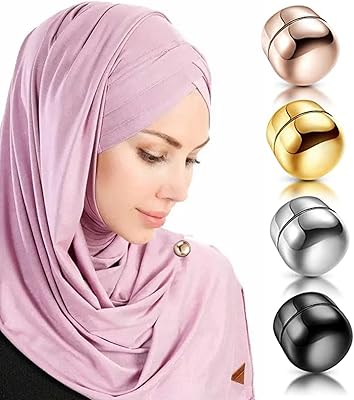 Hijab & Dupatta Magnetic Button Pins