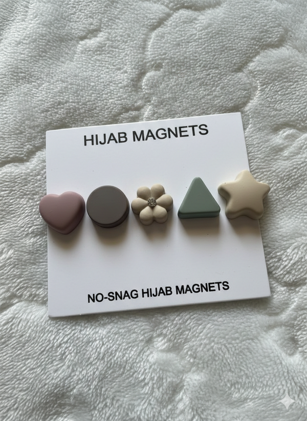 Hijab & Dupatta Magnetic Button Pins