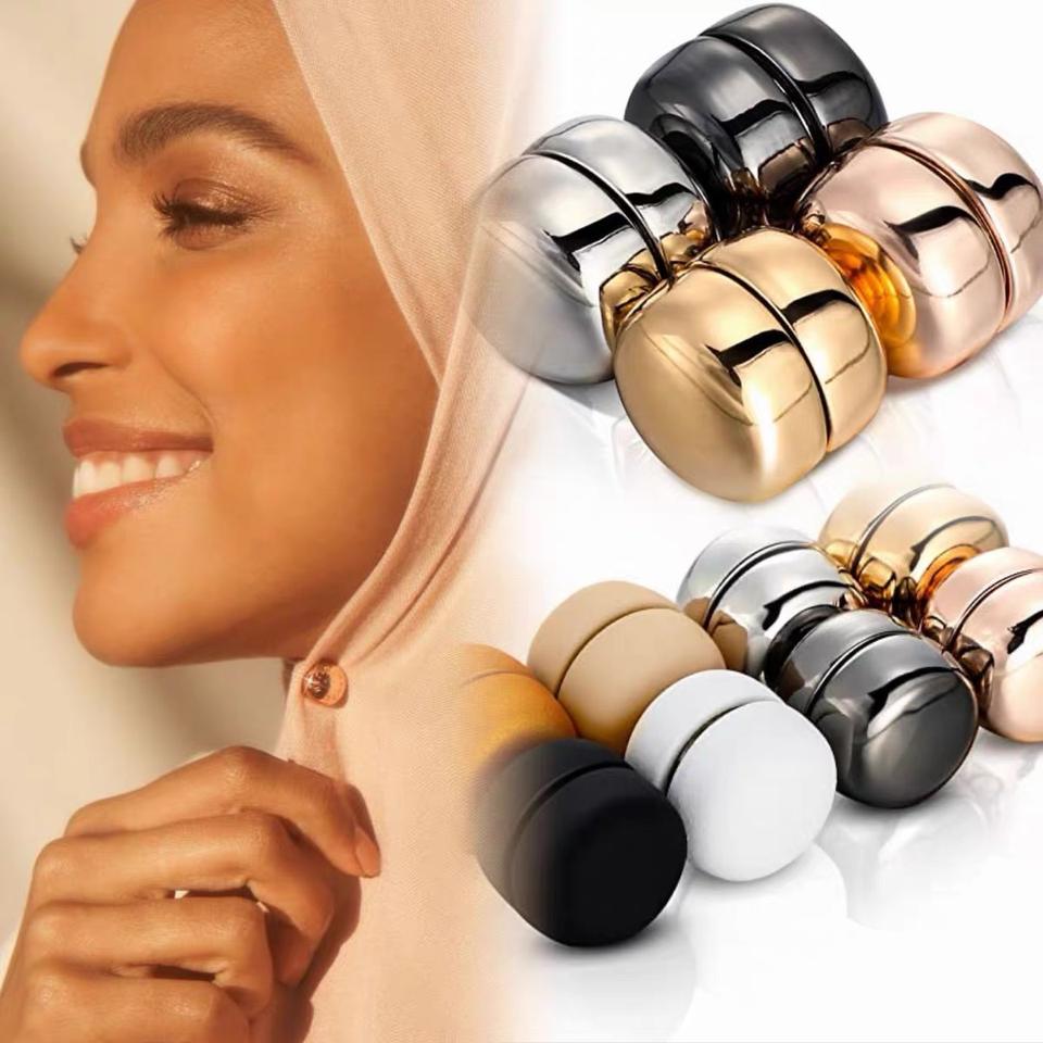 Hijab & Dupatta Magnetic Button Pins