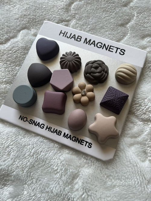 Hijab & Dupatta Magnetic Button Pins